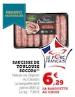 U Express Bouc-Bel-Air - Promo Saucisse de Toulouse Promo Saucisse de Toulouse à 6,29 € dans le catalogue U Express à Bouc-Bel-Air