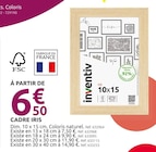 Promo Cadre Iris à 6,50 € dans le catalogue Mr.Bricolage à Saintes