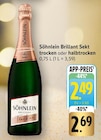 Brillant Sekt trocken im Angebot bei EDEKA in Singen Brillant Sekt trocken Angebote von Söhnlein bei EDEKA Singen für 2,49 €