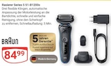 Rasierer Series 5 51-B1200s im Angebot bei GLOBUS in Oberhausen Rasierer Series 5 51-B1200s Angebote von Braun bei GLOBUS Oberhausen für 84,99 €