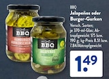 Gemuesekonserven im ALDI SÜD Prospekt Jalapeños von BBQ im aktuellen ALDI SÜD Prospekt für 1,49 €