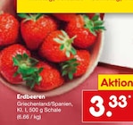 Erdbeeren im aktuellen Prospekt bei Netto Marken-Discount in Talheim