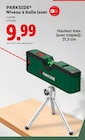 Niveau à bulle laser - PARKSIDE en promo chez Lidl Niveau à bulle laser - PARKSIDE dans le catalogue Lidl