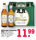 Premium Pils Angebote von Bitburger bei E center Baden-Baden für 11,99 €
