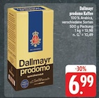 prodomo kaffee bei EDEKA im Lohr Prospekt für 6,99 €