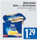Butter im E xpress Prospekt Butter von Weihenstephan im aktuellen E xpress Prospekt für 1,29 €