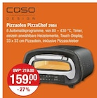 Pizzaofen PizzaChef 2984 im Angebot bei V-Markt in Regensburg Pizzaofen PizzaChef 2984 Angebote von Caso bei V-Markt Regensburg für 159,00 €