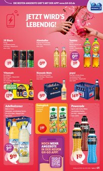 Energydrink im Getränke Hoffmann Prospekt "Aktuelle Angebote" mit 11 Seiten (Dinslaken)