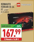 Technic Ferrari SF-24 F1 bei Marktkauf im Gelsenkirchen Prospekt für 167,99 €