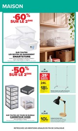 Promos Boîte De Rangement dans le catalogue "Carrefour" de Carrefour Boîte De Rangement en promo dans le catalogue Carrefour à la page 72