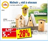 Nichoir ou nid à oiseaux - LITTEL FRIENDS en promo chez Norma Mulhouse à 5,00 €