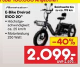 E-Bike Dreirad R100 20" Angebote bei Netto Marken-Discount Osnabrück für 2.099,00 €