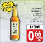 Fassbrause von Rixdorfer für 0,66 € bei EDEKA im Angebot Fassbrause von Rixdorfer im aktuellen EDEKA Prospekt