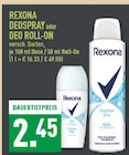 Deospray im Angebot bei Marktkauf in Köln Deospray Angebote von Rexona bei Marktkauf Köln für 2,45 €