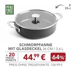 Schmorpfanne mit Glasdeckel  im aktuellen EDEKA Prospekt für 44,99 €