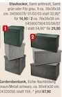 Stauhocker im Angebot bei Opti-Wohnwelt in Cuxhaven Stauhocker Angebote bei Opti-Wohnwelt Cuxhaven für 14,90 €