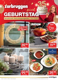 Weihnachtsdekoration Angebot im aktuellen Zurbrüggen Prospekt auf Seite 1