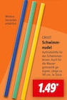 Schwimmnudel von CRIVIT für 1,49 € bei Lidl im Angebot Schwimmnudel von CRIVIT im aktuellen Lidl Prospekt