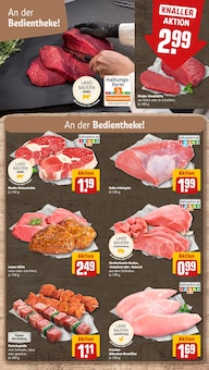 Rindfleisch im aktuellen REWE Prospekt (Augsburg) Rindfleisch im REWE Prospekt "Dein Markt" mit 22 Seiten (Augsburg)
