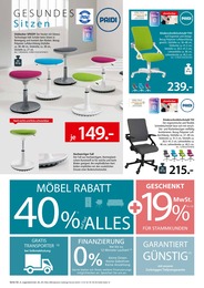Zurbrüggen Bürostuhl im Prospekt Zurbrüggen Bürostuhl im Prospekt