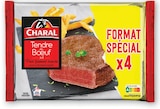 Tendre de Bœuf ou Bifteck de Bœuf ou Caractère de Bœuf - Charal - Super U à Martigues Tendre de Bœuf ou Bifteck de Bœuf ou Caractère de Bœuf - Charal en promo chez Super U Martigues à 8,99 €