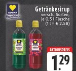 E center Dorsten - Getr'nkesirup Angebot im Prospekt Getr'nkesirup bei E center im Dorsten Prospekt für 1,29 €