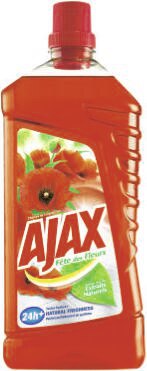 Fête Des Mères - AJAX dans le catalogue Géant Casino Nettoyant ménager Fête des fleurs parfum coquelicot - AJAX à 1,68 € en promo chez Géant Casino