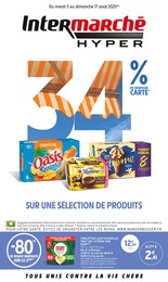 Catalogue Intermarché à Saumur, avec 32 pages Prospectus Intermarché à Saumur, "34% EN AVANTAGE CARTE SUR UNE SÉLECTION DE PRODUITS", 32 pages, 05/08/2025 - 17/08/2025