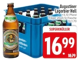 Lagerbier Hell im Angebot bei EDEKA in Ingolstadt Lagerbier Hell Angebote von Augustiner bei EDEKA Ingolstadt für 16,99 €
