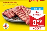 Schweine-Schälrippen Angebote bei Netto Marken-Discount Bad Oeynhausen für 3,99 €