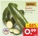 Zucchini im Angebot bei Netto Marken-Discount in Hemer Zucchini Angebote von HEIMAT bei Netto Marken-Discount Hemer für 0,99 €