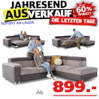 Boston Ecksofa bei Seats and Sofas im Berlin Prospekt für 899,00 €