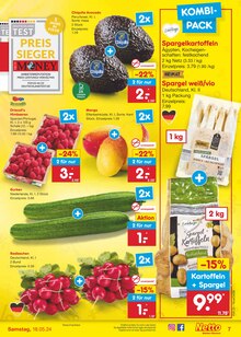 Gemüse im Netto Marken-Discount Prospekt "Aktuelle Angebote" mit 55 Seiten (Pforzheim)