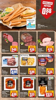 Fleisch im REWE Prospekt "Dein Markt" mit 22 Seiten (Saarbrücken)