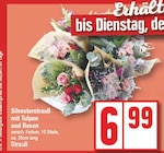 Silvesterstrauß mit Tulpen und Rosen im aktuellen EDEKA Prospekt