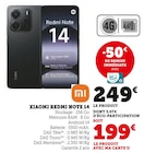 Redmi Note 14 - Xiaomi en promo chez Super U Rillieux-la-Pape à 199,00 €