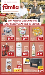 famila Nordwest Prospekt für Dinklage mit 4 Seiten famila Nordwest Prospekt für Dinklage: "Markt - Angebote", 4 Seiten, 30.06.2025 - 05.07.2025