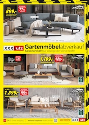 Aktueller XXXLutz Möbelhäuser Prospekt mit Couch, "Gartenmöbelabverkauf", Seite 5