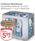 Aktuelle Wasser Angebote bei GLOBUS in Leipzig Aktuelles Mineralwasser Angebot bei GLOBUS in Leipzig ab 5,99 €