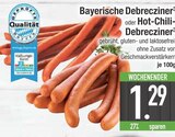 Bayerische Debrecziner Angebote bei EDEKA Augsburg für 1,29 €