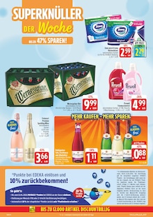 Bier im EDEKA Prospekt "Wir lieben Lebensmittel!" mit 34 Seiten (Freiberg)
