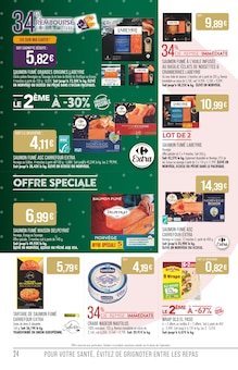 Promotion Saumon Fumé dans le prospectus Supermarchés Match, valable du 09/12/2025 au 27/12/2025 Promo Saumon Fumé dans le catalogue Supermarchés Match du moment à la page 24