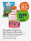 Bio-Quetschies im tegut Prospekt Bio-Quetschies von Pumpkin Organics im aktuellen tegut Prospekt für 0,99 €