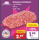 Schweine Hackfleisch im Angebot bei Netto Marken-Discount in Hagen Schweine Hackfleisch Angebote von Gut Ponholz bei Netto Marken-Discount Hagen für 1,99 €