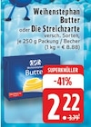 Butter oder Die Streichzarte Angebote von Weihenstephan bei E center Borken für 2,22 €