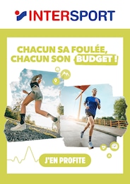 Prospectus Intersport, "CHACUN SA FOULÉE, CHACUN SON BUDGET !",  page, 23/03/2026 - 12/04/2026