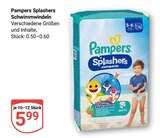 Splashers Schwimmwindeln Angebote von Pampers bei GLOBUS Neubrandenburg für 5,99 €