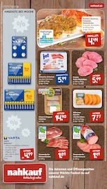 Aktueller nahkauf Prospekt mit Schweinefleisch, "nichts liegt näher", Seite 8