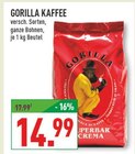 Aktuelles Gorilla Kaffee Angebot bei Marktkauf in Herne ab 14,99 €