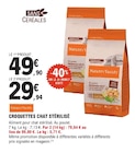 Croquettes Chat Stérilisé - Nature's Variety dans le catalogue E.Leclerc